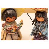Goebel De Grazia "Desert Harvest" and "Flower Boy" Figurines and more.