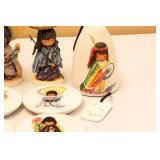 Goebel De Grazia "Desert Harvest" and "Flower Boy" Figurines and more.