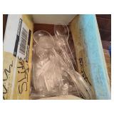Lot of Reusable/Disposable Tablecloths & Cutlery