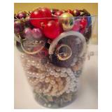 Assorted Jewelry Pieces - Missing Pairs, Damaged - Great for Craft Projects!