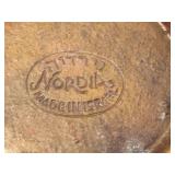 Set of Nordia Hammered Brass Ashtrays