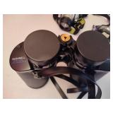 Bushnell Binoculars & Two Headlights