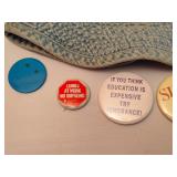 Vintage Pins & Buttons