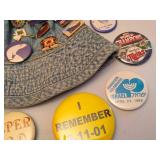 Vintage Pins & Buttons