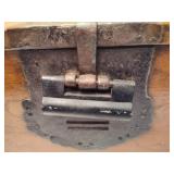 Hand Crafted Wood/Metal Hinged Chest