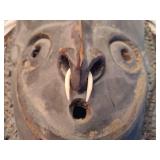 Vintage Wooden "Dan" Style Mask