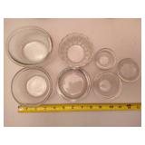 Lot of Small Glass Dip Bowls