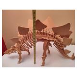 Wood Dinosaur Skeleton