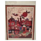 Limited Edition Amos Amit "New Life" Framed Art