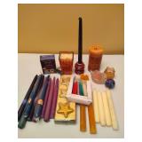Lot of Assorted Candles