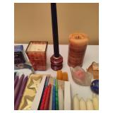 Lot of Assorted Candles
