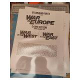 War in Europe Historical Simulation Game