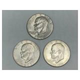Eisenhower Dollar Coins - No Mint Mark
