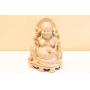 Vintage Carved Soapstone "Laughing Budda" Figure