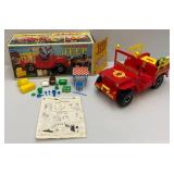 1973 Empire CHUCK WAGON JEEP For Big Jim GI Joe Action Figure With Original Box 1973 Empire CHUCK WAGON JEEP For Big Jim GI Joe Action Figure With Original Box