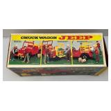 1973 Empire CHUCK WAGON JEEP For Big Jim GI Joe Action Figure With Original Box 1973 Empire CHUCK WAGON JEEP For Big Jim GI Joe Action Figure With Original Box