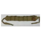 WWII Bandolier 1944 Turkish Mauser 8mm (7.9) Ammo WWII Bandolier 1944 Turkish Mauser 8mm (7.9) Ammo