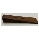 Antique Metal Wood Spitting Wedges 8" & 10" Antique Metal Wood Spitting Wedges 8" & 10"