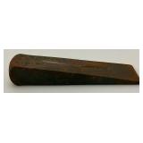Antique Metal Wood Spitting Wedges 8" & 10" Antique Metal Wood Spitting Wedges 8" & 10"