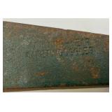 Antique Metal Wood Spitting Wedges 8" & 10" Antique Metal Wood Spitting Wedges 8" & 10"