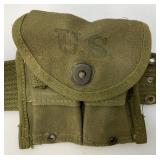 Misc. Ammo  Belts One Has U.S. Marked Ammo Pouch Misc. Ammo  Belts One Has U.S. Marked Ammo Pouch