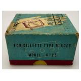 Vintage Twinplex Stropper Razor Blade Sharpener In Original Box Vintage Twinplex Stropper Razor Blade Sharpener In Original Box