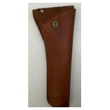 Misc. Vintage Leather Pistol Holsters And One Belt Misc. Vintage Leather Pistol Holsters And One Belt