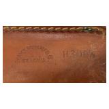 Misc. Vintage Leather Pistol Holsters And One Belt Misc. Vintage Leather Pistol Holsters And One Belt