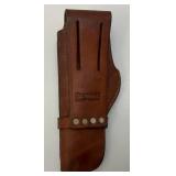 Misc. Vintage Leather Pistol Holsters And One Belt Misc. Vintage Leather Pistol Holsters And One Belt