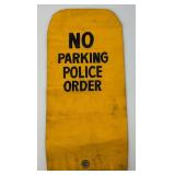 Viintage No Parking Police Order, Meter Cover Viintage No Parking Police Order, Meter Cover