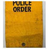 Viintage No Parking Police Order, Meter Cover Viintage No Parking Police Order, Meter Cover