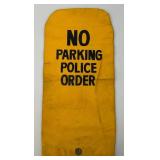Viintage No Parking Police Order, Meter Cover Viintage No Parking Police Order, Meter Cover
