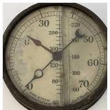 Antique JAS P. Marsh Shank ALtitudeTermometer Gauge 5 1/2" Antique JAS P. Marsh Shank ALtitudeTermometer Gauge 5 1/2"