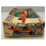 Vintage ESTES Land Rocket Race Car Kit Open In Original Box Vintage ESTES Land Rocket Race Car Kit Open In Original Box