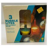 Vintage Bubble Lights In Original Box Vintage Bubble Lights In Original Box