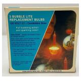 Vintage Bubble Lights In Original Box Vintage Bubble Lights In Original Box
