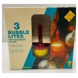 Vintage Bubble Lights In Original Box Vintage Bubble Lights In Original Box