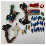 Large Group OF Misc. Vintage Christmas Lights Large Group OF Misc. Vintage Christmas Lights