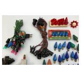 Large Group OF Misc. Vintage Christmas Lights Large Group OF Misc. Vintage Christmas Lights