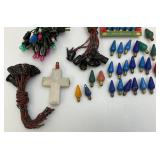 Large Group OF Misc. Vintage Christmas Lights Large Group OF Misc. Vintage Christmas Lights