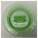Vintage Uranium Glass 4" Ashtray Vintage Uranium Glass 4" Ashtray