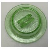 Vintage Uranium Glass 4" Ashtray Vintage Uranium Glass 4" Ashtray