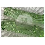Vintage Uranium Glass 4" Ashtray Vintage Uranium Glass 4" Ashtray