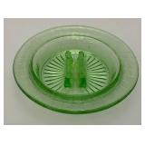 Vintage Uranium Glass 4" Ashtray Vintage Uranium Glass 4" Ashtray