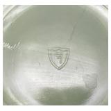 Vintage Uranium Glass 6" Bowls Vintage Uranium Glass 6" Bowls