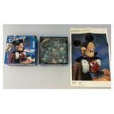 Collectible DISNEY Robert Silvers Photomosaics Including Mickey Mouse, Mickey Wizard And Snow White (Pre-Owned) Collectible DISNEY Robert Silvers Photomosaics Including Mickey Mouse, Mickey Wizard And Snow White (Pre-Owned)