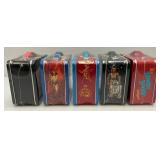 Misc. Hallmark Keepsake Collectible Ornaments In Miniature Lunch boxes Including STAR WARS And More (Factory Sealed)