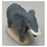 Vintage WADE "World Of Survival" Miniature Elephant Figurine New In Original Box