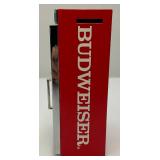 Vintage Miniature BUDWIESER Beer Cooler Bank With Pull-Out Bottle Opener