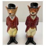 Vintage Collectible BEATRIX POTTER Royal Albert Fox Figurines
